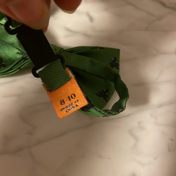 Christmas Little Boy and Baby Bow Ties - Picture 3 of 4